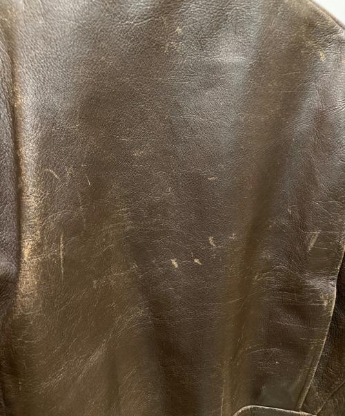US NAVY（ユーエスネイビー）US NAVY (ユーエスネイビー) ヴィンテージG-1フライトジャケット ブラウン サイズ:38の古着・服飾アイテム
