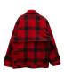 FILSON GARMENT (フィルソン ガーメント) バッファローチェック ダブルマッキーノクルーザージャケット レッド×ブラック サイズ:42：26000円