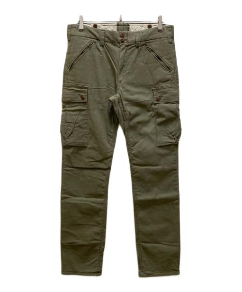 POLO RALPH LAUREN（ポロ・ラルフローレン）POLO RALPH LAUREN (ポロ・ラルフローレン) カーゴパンツ グリーン サイズ:33/32の古着・服飾アイテム
