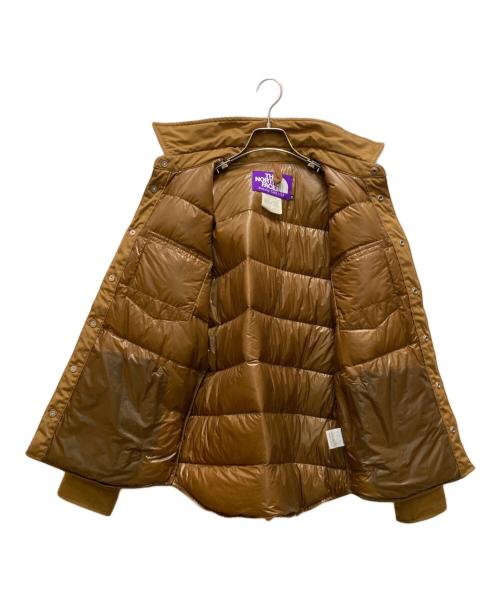 THE NORTHFACE PURPLELABEL（ザ・ノースフェイス パープルレーベル）THE NORTHFACE PURPLELABEL (ザ・ノースフェイス パープルレーベル) 65/35光電子ダウンシャツジャケット ブラウン サイズ:Ｍの古着・服飾アイテム