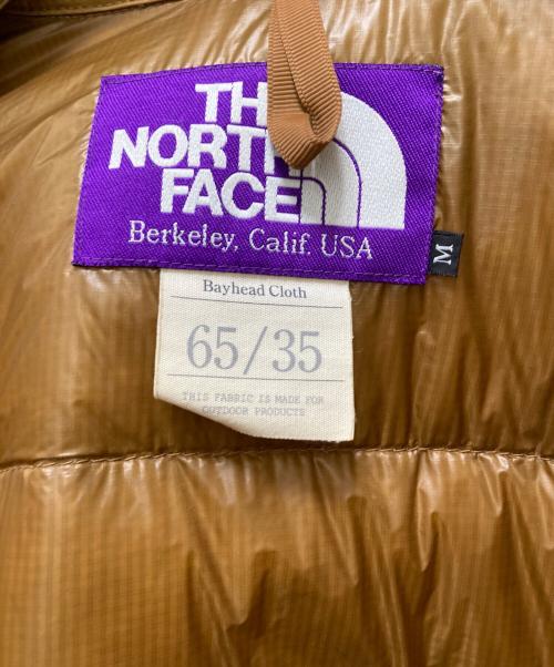 THE NORTHFACE PURPLELABEL（ザ・ノースフェイス パープルレーベル）THE NORTHFACE PURPLELABEL (ザ・ノースフェイス パープルレーベル) 65/35光電子ダウンシャツジャケット ブラウン サイズ:Ｍの古着・服飾アイテム