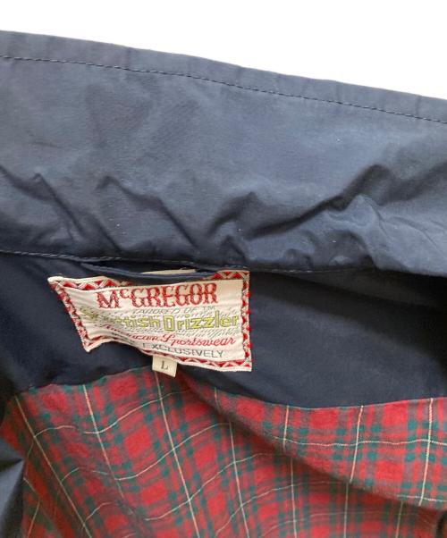 McGREGOR（マックレガー）McGREGOR (マックレガー) ナイロンスイングトップ ネイビー サイズ:Ｌの古着・服飾アイテム