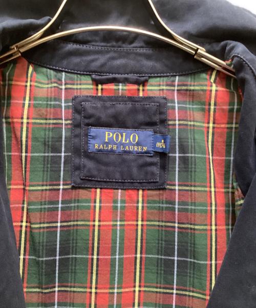 POLO RALPH LAUREN（ポロ・ラルフローレン）POLO RALPH LAUREN (ポロ・ラルフローレン) 裏地チェックスイングトップ ネイビー サイズ:Mの古着・服飾アイテム