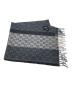 GUCCI (グッチ) GGパターン ウール・カシミヤストール グレー サイズ:35×165ＣＭ：18000円