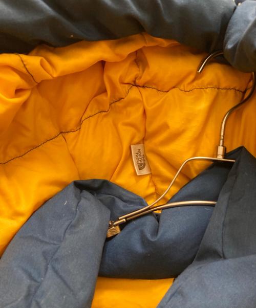 THE NORTH FACE（ザ ノース フェイス）THE NORTH FACE (ザ ノース フェイス) ヴィンテージ ブルックスレンジ ダウンジャケット ブルー×イエロー サイズ:Ｍの古着・服飾アイテム