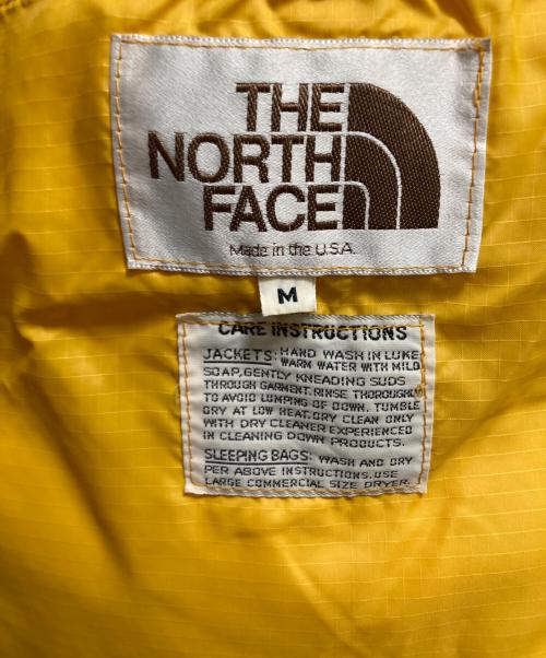 THE NORTH FACE（ザ ノース フェイス）THE NORTH FACE (ザ ノース フェイス) ヴィンテージ ブルックスレンジ ダウンジャケット ブルー×イエロー サイズ:Ｍの古着・服飾アイテム