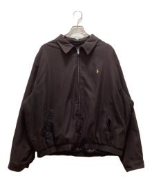 POLO RALPH LAUREN（ポロ・ラルフローレン）の古着「スイングトップ」｜ブラック