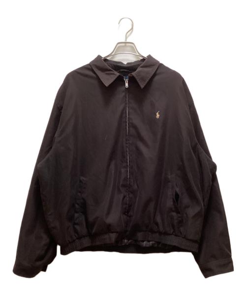 POLO RALPH LAUREN（ポロ・ラルフローレン）POLO RALPH LAUREN (ポロ・ラルフローレン) スイングトップ ブラック サイズ:XXLの古着・服飾アイテム