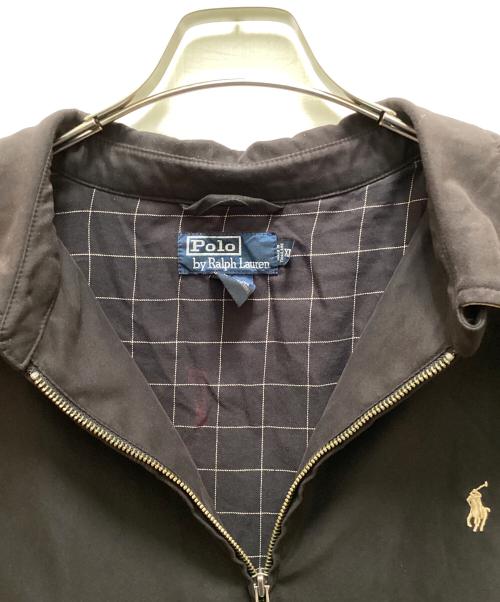 POLO RALPH LAUREN（ポロ・ラルフローレン）POLO RALPH LAUREN (ポロ・ラルフローレン) スイングトップ ブラック サイズ:XXLの古着・服飾アイテム