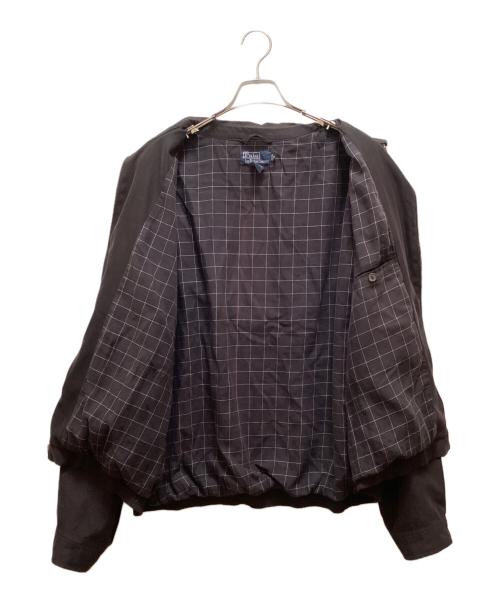 POLO RALPH LAUREN（ポロ・ラルフローレン）POLO RALPH LAUREN (ポロ・ラルフローレン) スイングトップ ブラック サイズ:XXLの古着・服飾アイテム