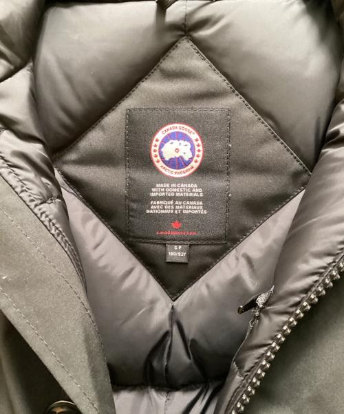 CANADA GOOSE（カナダグース）CANADA GOOSE (カナダグース) ジャスパーパーカ ブラック サイズ:Sの古着・服飾アイテム