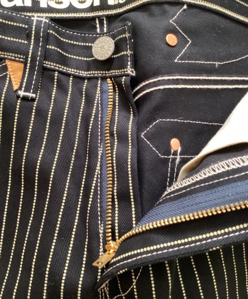 VANSON（バンソン）VANSON (バンソン) デニムペインターパンツ ブラック サイズ:32 未使用品の古着・服飾アイテム