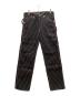 VANSON（バンソン）の古着「デニムペインターパンツ」｜ブラック