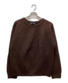 LAND'S END（ランズエンド）の古着「ウールニット」｜ブラウン