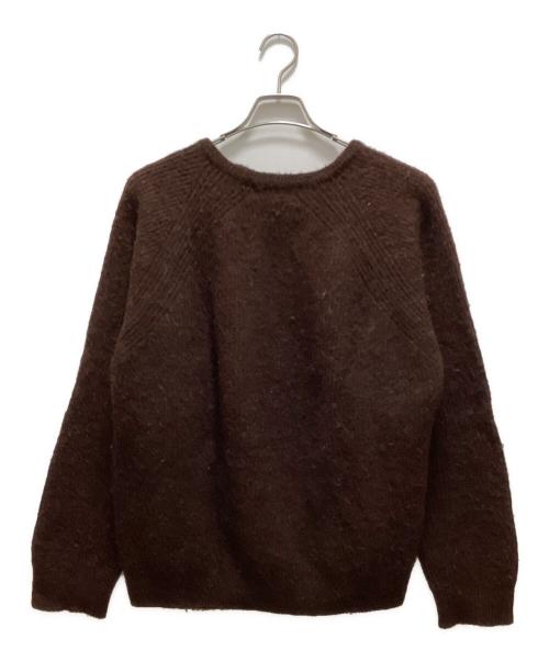 LAND'S END（ランズエンド）LAND'S END (ランズエンド) ウールニット ブラウン サイズ:Ｍの古着・服飾アイテム
