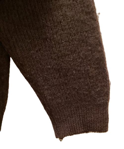 LAND'S END（ランズエンド）LAND'S END (ランズエンド) ウールニット ブラウン サイズ:Ｍの古着・服飾アイテム