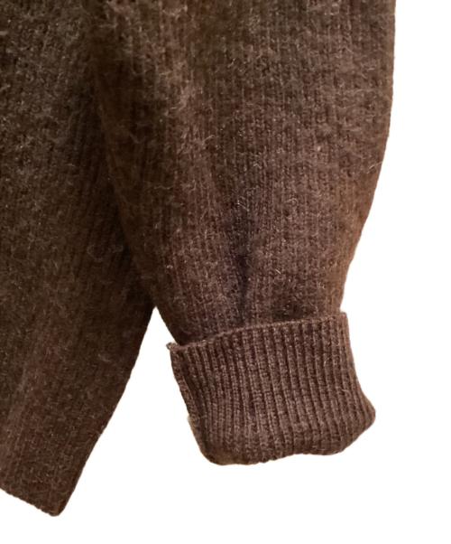 LAND'S END（ランズエンド）LAND'S END (ランズエンド) ウールニット ブラウン サイズ:Ｍの古着・服飾アイテム