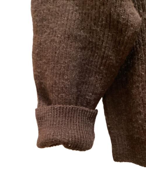 LAND'S END（ランズエンド）LAND'S END (ランズエンド) ウールニット ブラウン サイズ:Ｍの古着・服飾アイテム