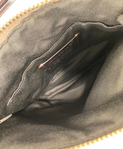 COACH（コーチ）COACH (コーチ) シグネチャークロスボディバッグ ブラウンの古着・服飾アイテム