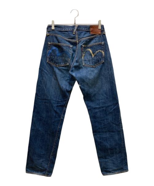 EVISU（エヴィス）EVISU (エヴィス) カモメデニムパンツ インディゴ サイズ:W33×L35の古着・服飾アイテム