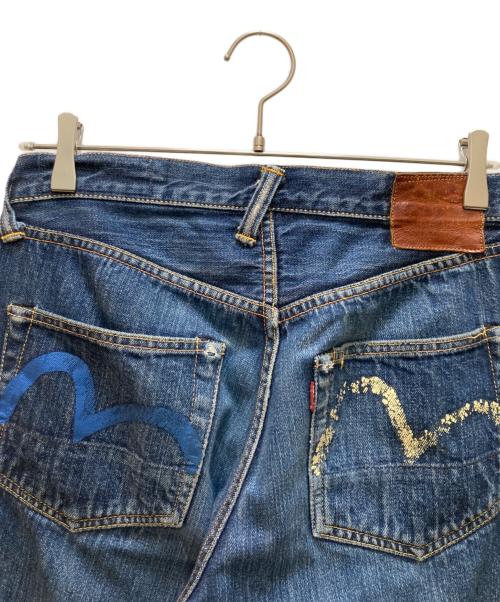 EVISU（エヴィス）EVISU (エヴィス) カモメデニムパンツ インディゴ サイズ:W33×L35の古着・服飾アイテム