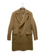 dunhillダンヒル）の古着「ダブルチェスターコート」｜ベージュ
