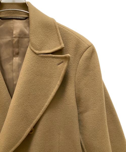 dunhill（ダンヒル）dunhill (ダンヒル) ダブルチェスターコート ベージュ サイズ:S(R Fit)の古着・服飾アイテム