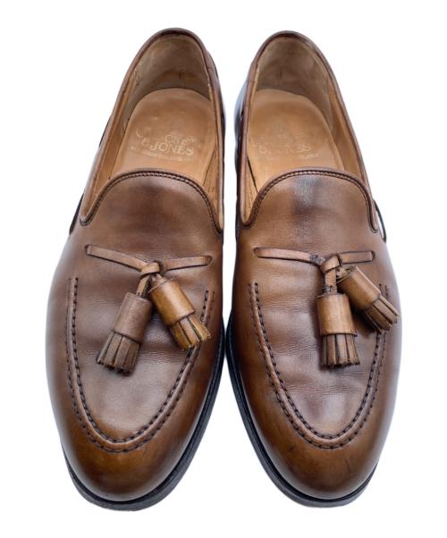Crockett & Jones（クロケット＆ジョーンズ）Crockett & Jones (クロケット＆ジョーンズ) キャベンディッシュ 3 タッセルローファー ブラウン サイズ:6 Eの古着・服飾アイテム