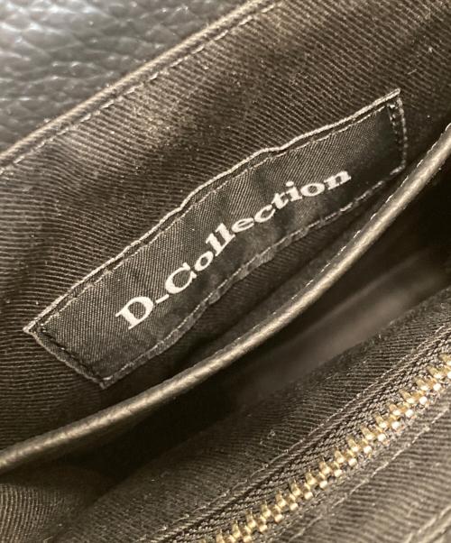 D-collection（ディーコレクション）D-collection (ディーコレクション) ベルト付 ミニトートバッグ ブラックの古着・服飾アイテム