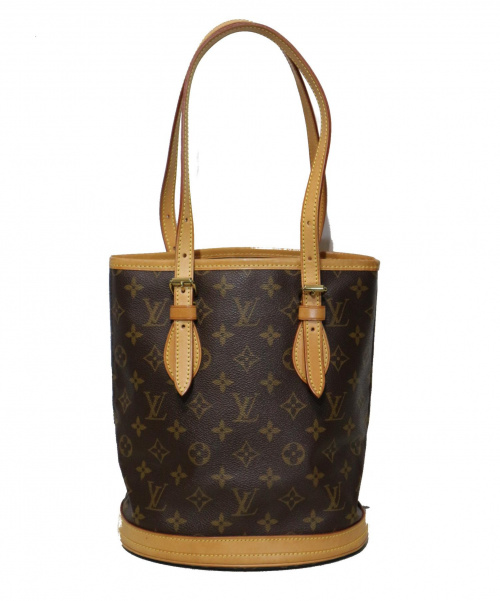 LOUIS VUITTON（ルイ ヴィトン）LOUIS VUITTON (ルイヴィトン) バケットPM ブラウン サイズ:PM モノグラム M42238 FL0041の古着・服飾アイテム