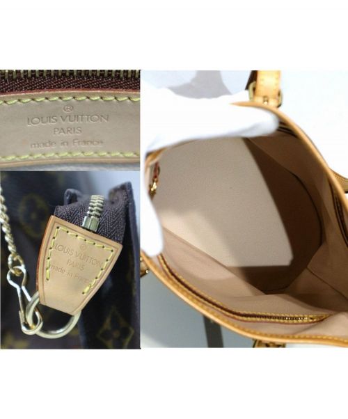 LOUIS VUITTON（ルイ ヴィトン）LOUIS VUITTON (ルイヴィトン) バケットPM ブラウン サイズ:PM モノグラム M42238 FL0041の古着・服飾アイテム