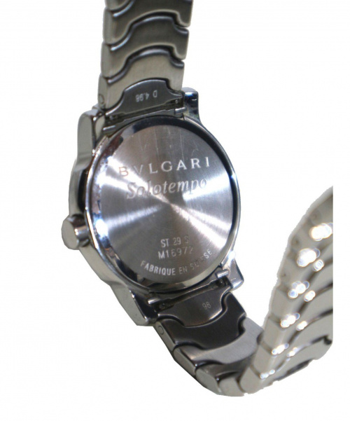 BVLGARI（ブルガリ）BVLGARI (ブルガリ) 腕時計 サイズ:採寸 ソロテンポ ST29S クォーツ 電池交換済の古着・服飾アイテム