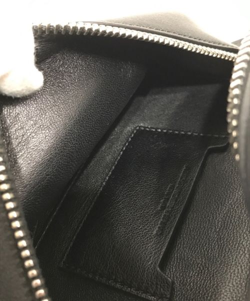 ALEXANDER WANG（アレキサンダー・ワン）ALEXANDER WANG (アレキサンダーワン) Calfskin Chain Belt Bag Black ウエストバッグ ブラックの古着・服飾アイテム