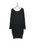 FOXEY (フォクシー) ケーブルニットワンピース ブラック サイズ:40：3980円