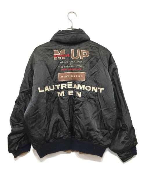 LAUTRE AMONT（ロートレアモン）LAUTRE AMONT (ロートレアモン) リバーシブルジャケット ブラック サイズ:Mの古着・服飾アイテム