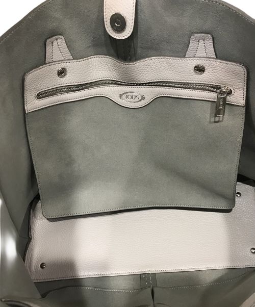 TOD'S（トッズ）TOD'S (トッズ) JOY トートバッグ グレー サイズ:表記無しの古着・服飾アイテム