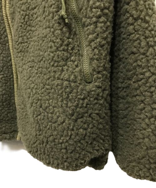 THE NORTHFACE PURPLELABEL（ザ・ノースフェイス パープルレーベル）THE NORTHFACE PURPLELABEL (ザ・ノースフェイス パープルレーベル) WOOL BOA FLEECE FIELD JACKET ウールボアフリースフィルドジャケット グリーン サイズ:Mの古着・服飾アイテム