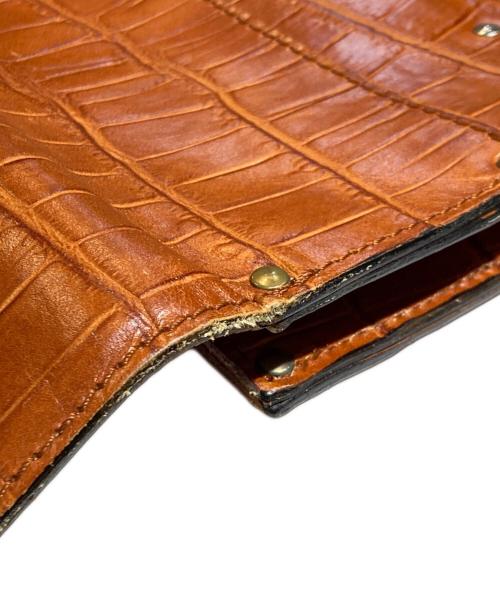 Felisi（フェリージ）Felisi (フェリージ) レザークラッチバッグ ブラウンの古着・服飾アイテム