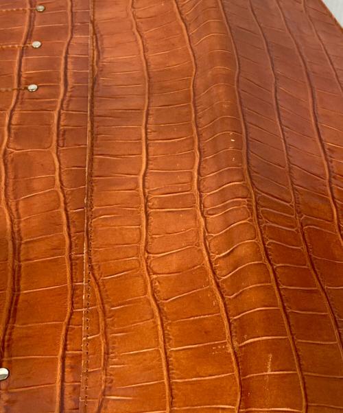 Felisi（フェリージ）Felisi (フェリージ) レザークラッチバッグ ブラウンの古着・服飾アイテム