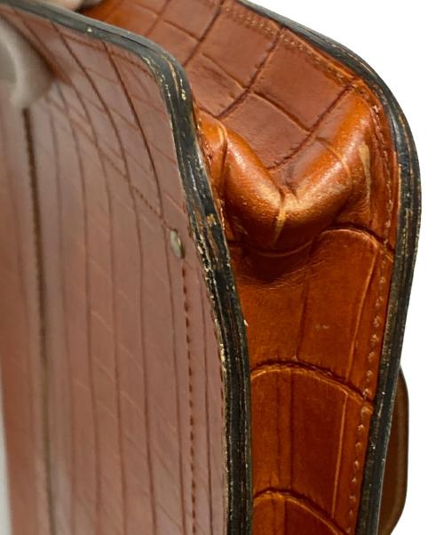 Felisi（フェリージ）Felisi (フェリージ) レザークラッチバッグ ブラウンの古着・服飾アイテム