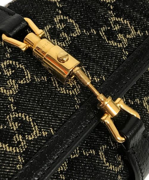 GUCCI（グッチ）GUCCI (グッチ) ジャッキー1961チェーンウォレット ブラック サイズ:記載なしの古着・服飾アイテム