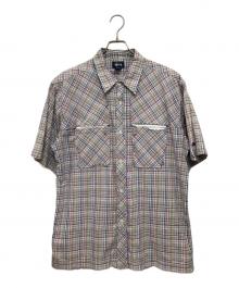 stussy（ステューシー）の古着「オールドギミックチェックシャツ」｜マルチカラー