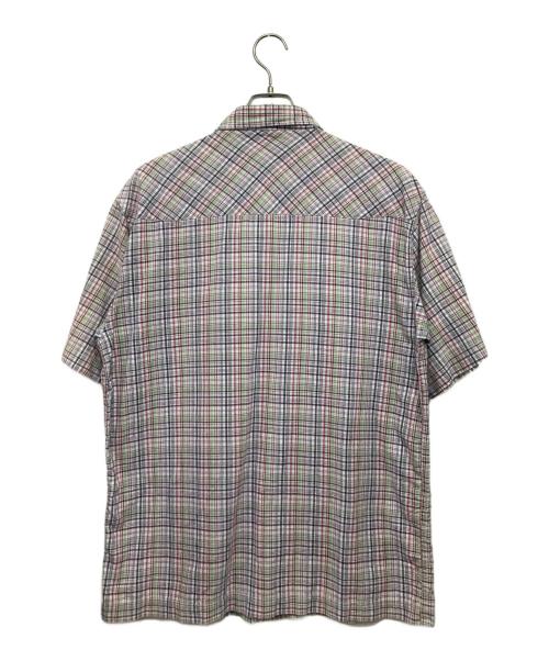stussy（ステューシー）stussy (ステューシー) オールドギミックチェックシャツ マルチカラー サイズ:Lの古着・服飾アイテム