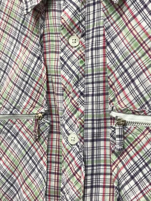 stussy（ステューシー）stussy (ステューシー) オールドギミックチェックシャツ マルチカラー サイズ:Lの古着・服飾アイテム