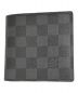 LOUIS VUITTON (ルイ ヴィトン) ダミエ・グラフィット ポルトフォイユ・マルコ 2つ折り財布 GRAPHITE(グラファイト)：33000円