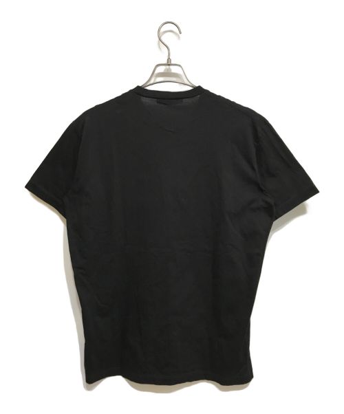 DSQUARED2（ディースクエアード）DSQUARED2 (ディースクエアード) D2 LEAF SPORT ロゴプリント T-SHIRT ブラック サイズ:Lの古着・服飾アイテム