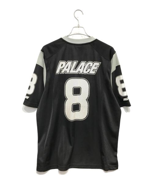 PALACE（パレス）PALACE (パレス) メッシュ チームジャージ ブラック ゲームシャツ ブラック サイズ:Lの古着・服飾アイテム