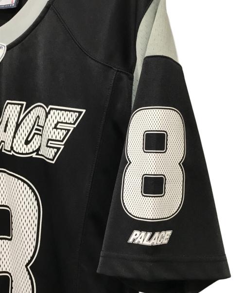 PALACE（パレス）PALACE (パレス) メッシュ チームジャージ ブラック ゲームシャツ ブラック サイズ:Lの古着・服飾アイテム
