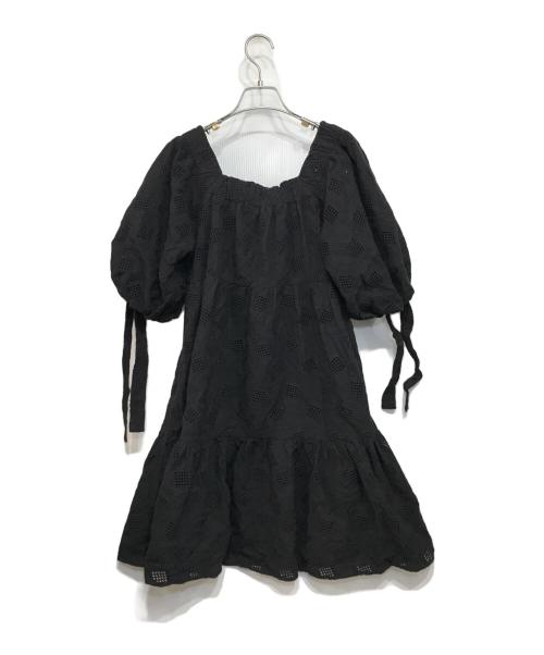 HER LIP TO（ハーリップトゥ）HER LIP TO (ハーリップトゥ) Beach walk dress レースドレス ブラック サイズ:Sの古着・服飾アイテム