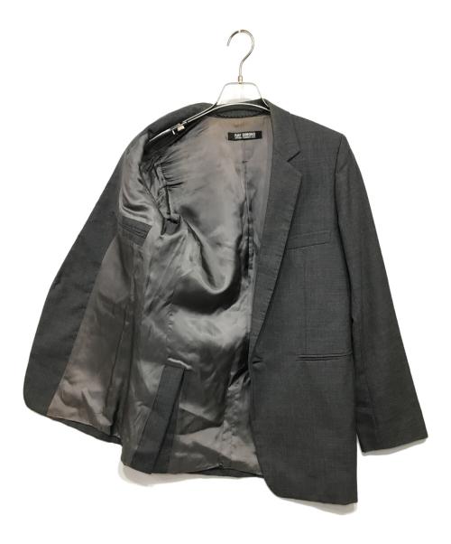 RAF SIMONS（ラフシモンズ）RAF SIMONS (ラフシモンズ) 1Bテーラードジャケット グレー サイズ:46の古着・服飾アイテム